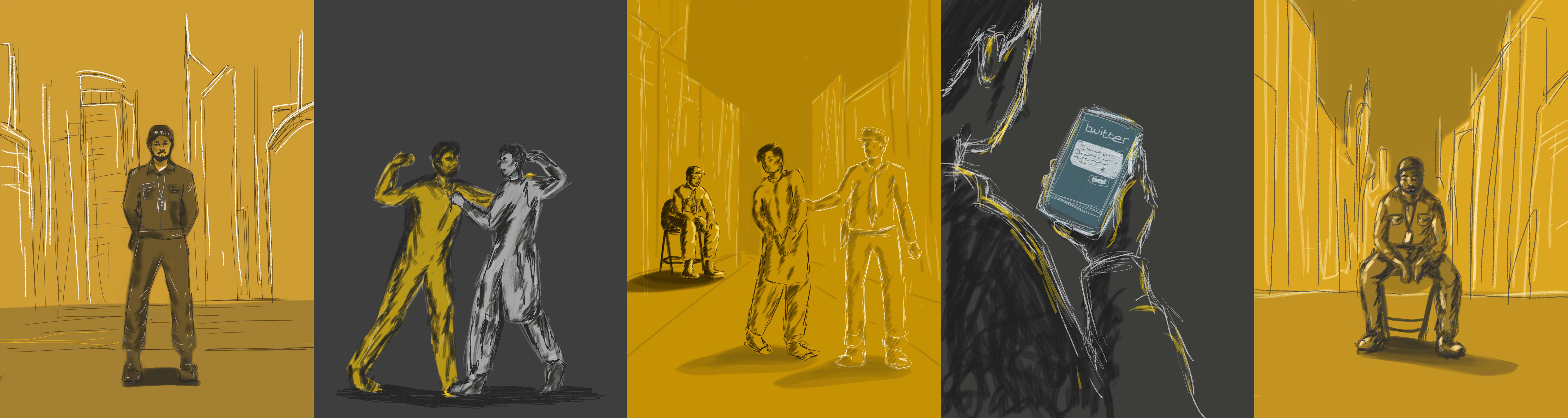 Digital Illustrations for SELMA Project with Aga Khan University & University College London