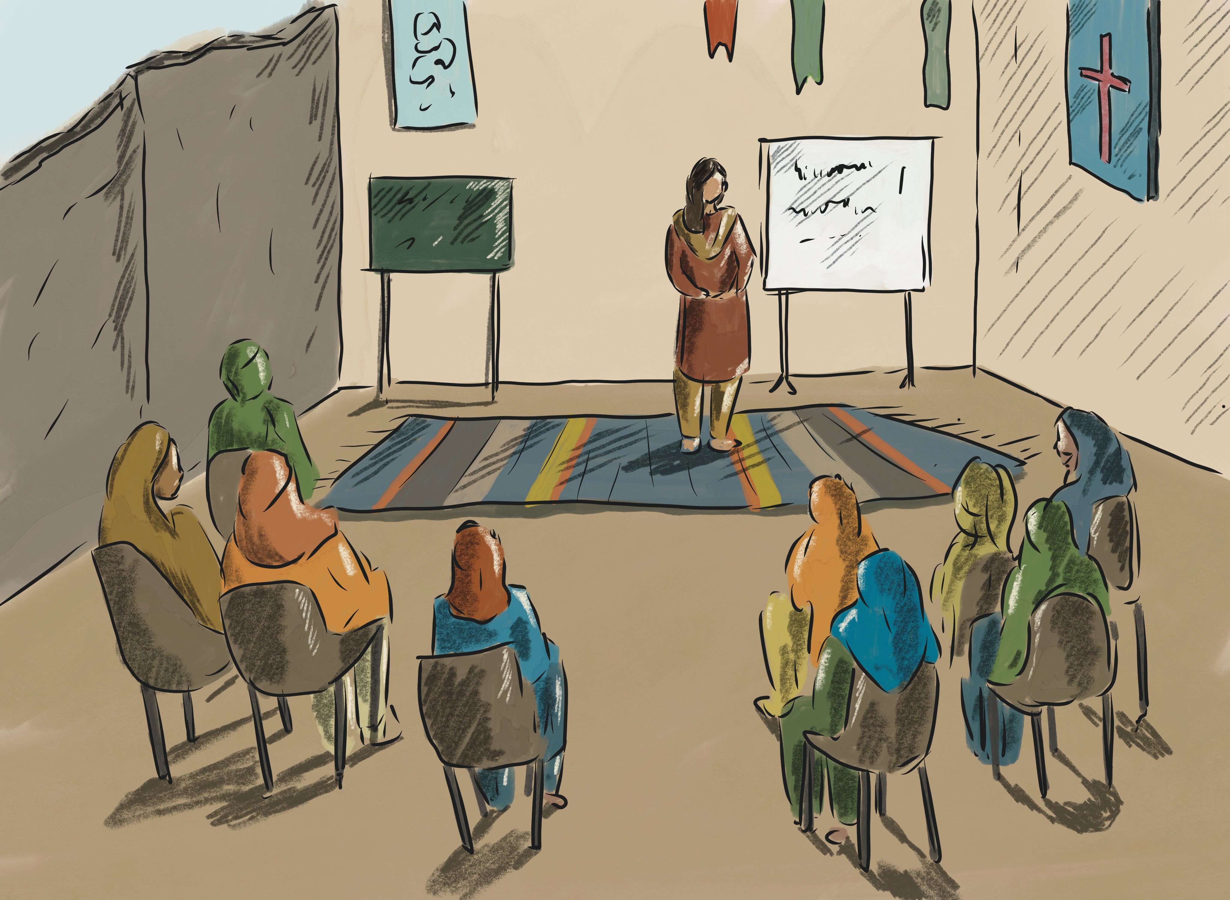 Digital Illustration for Karachi Urban Lab Repair Manual