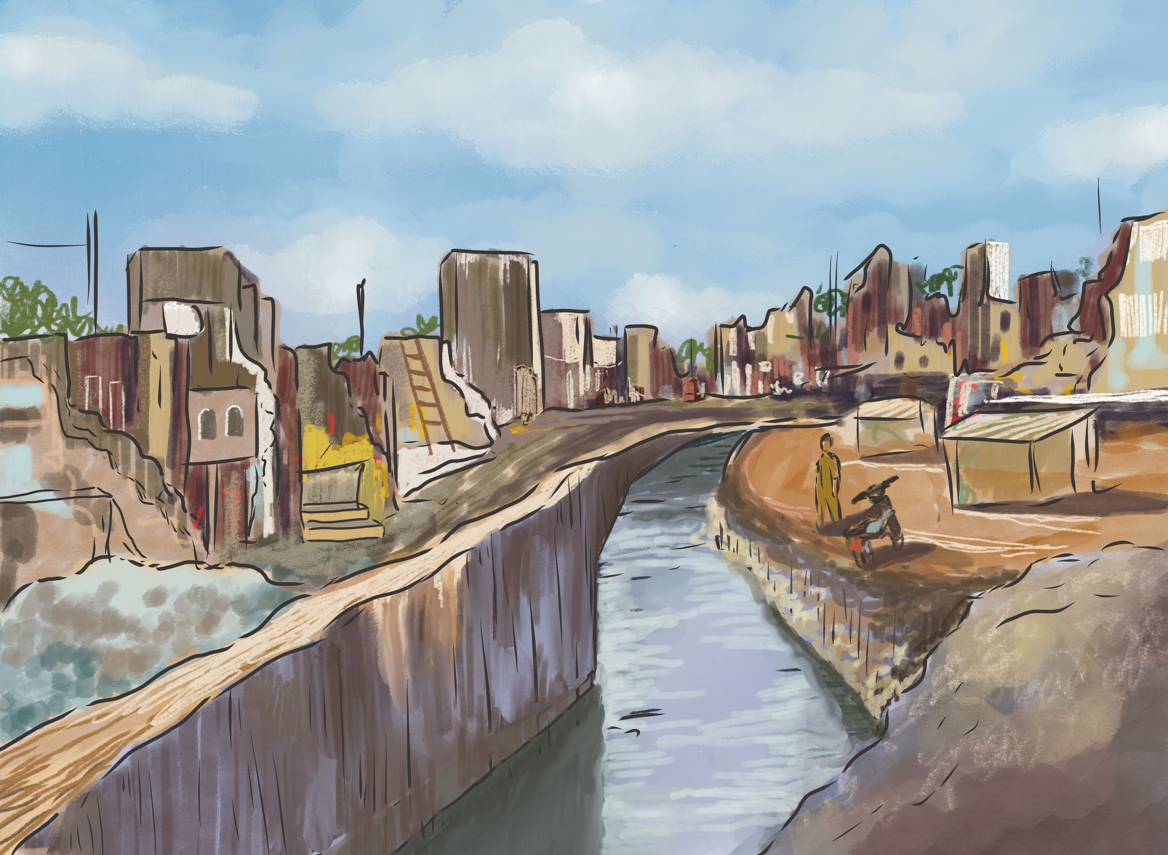 Digital Illustration for Karachi Urban Lab Repair Manual