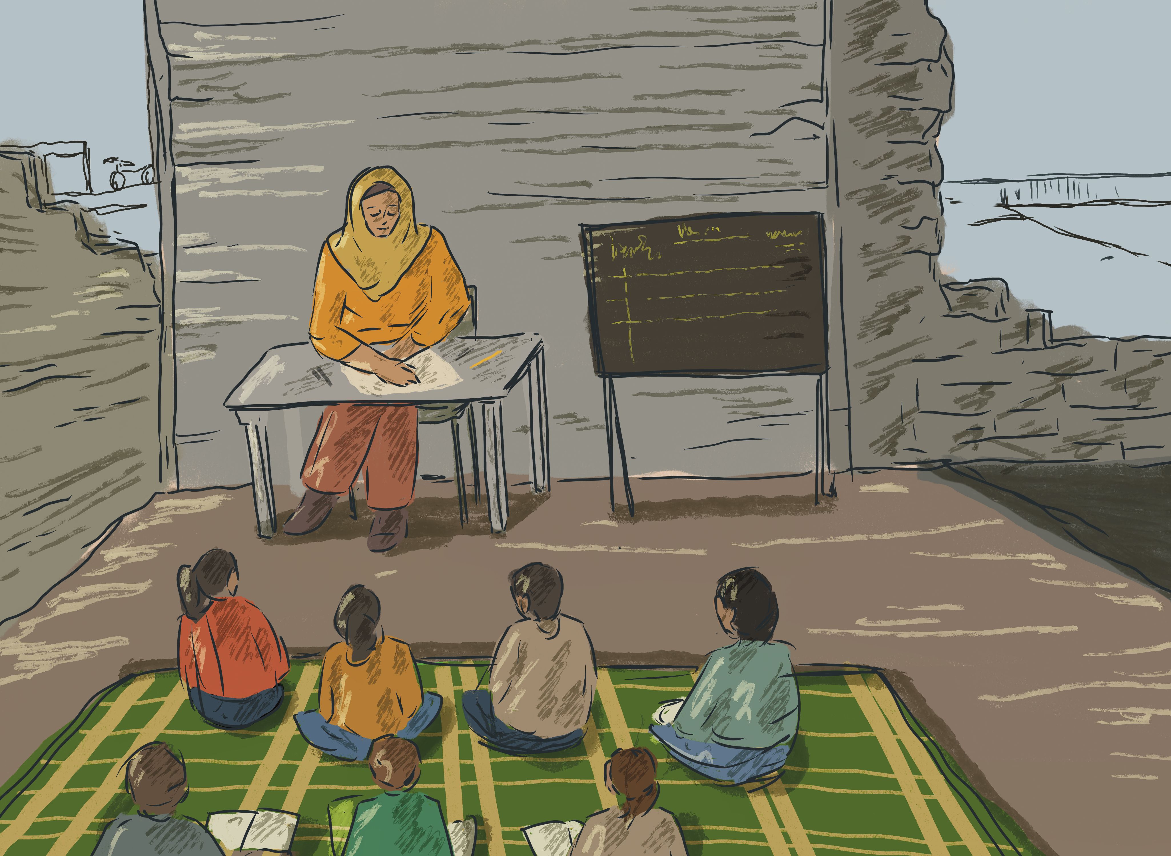 Digital Illustration for Karachi Urban Lab Repair Manual